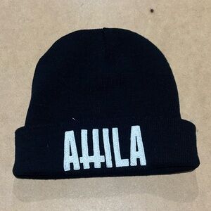 Attila Black Beanie